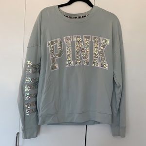 Pink brand crew neck